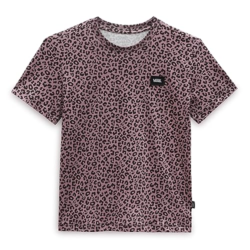 Vans Damska koszulka Chrysanthecheetah SS Crew, muchomor, XL, Muchomor, XL