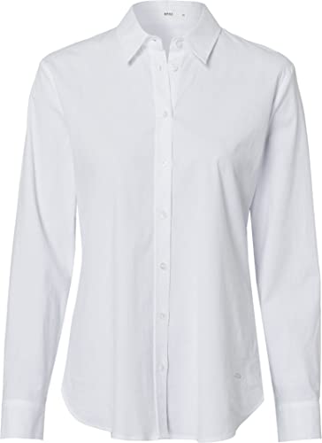 BRAX Damska bluzka w stylu Victoria Cotton Stretch, biały, 40