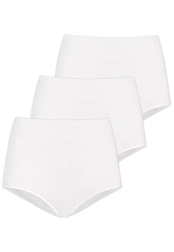 Teyli Wielopak (3 w zestawie) Bielizna Majtki Damskie - Figi Koronkowe - Figi Przezroczyste z Siateczki Białe 3XL