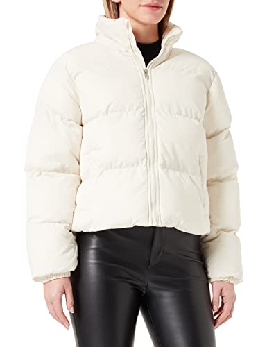 Urban Classics Damska kurtka puchowa z krótkim rękawem, Whitesand, XXL