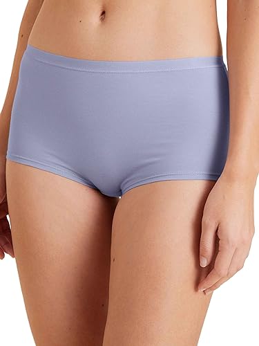 Calida Damskie spodnie Comfort Panty z bawełny i elastanu o prostym wyglądzie, Lanquid Lavender, 44-46