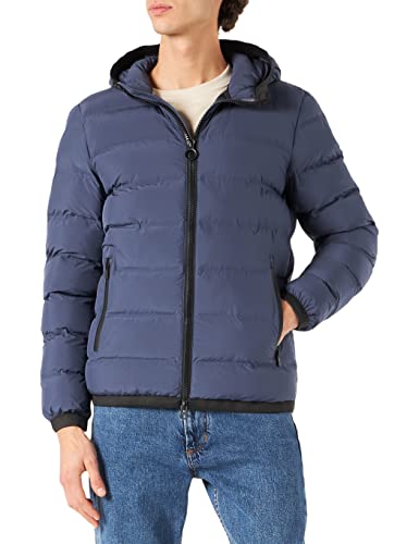 Geox Męska kurtka M Spherica, niebieski (Majolica Blue), 48