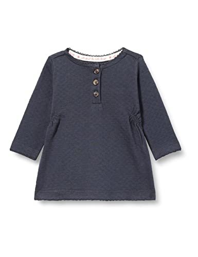 Noppies Baby Girls Dress Norlina Long Sleeve Sukienka do gry dla dzieci, Indie Ink - N043, 86