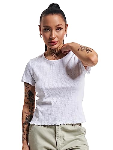 Bestseller A/S ONLCARLOTTA S/S JRS NOOS Top, White, XXL, biały, XXL