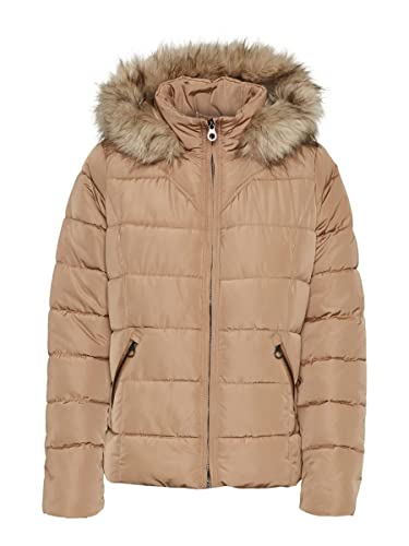 VERO MODA Damska kurtka z krótkim rękawem VMLIV BOOS, Tigers Eye, M