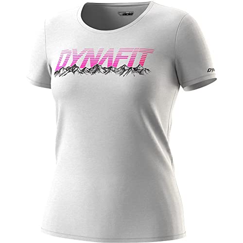 DYNAFIT Damska bluza Graphic Co W S/S Tee Bluza, Nimbus/Range, 42, Nimbus/zakres, 42