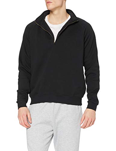 Fruit of the Loom Sweter męski premium, Czarny, XL