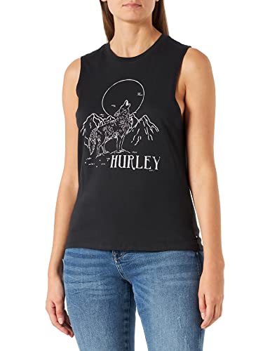 Hurley Damska koszulka Yote Two Washed Muscle Tank, Marshmallow, S
