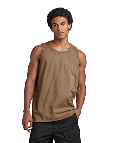 G-STAR RAW Men's Essential Loose Tank top T-shirt, brązowy (deep Walnut D23196-B255-B743), XXL, brązowy (Deep Walnut D23196-b255-b743), XXL