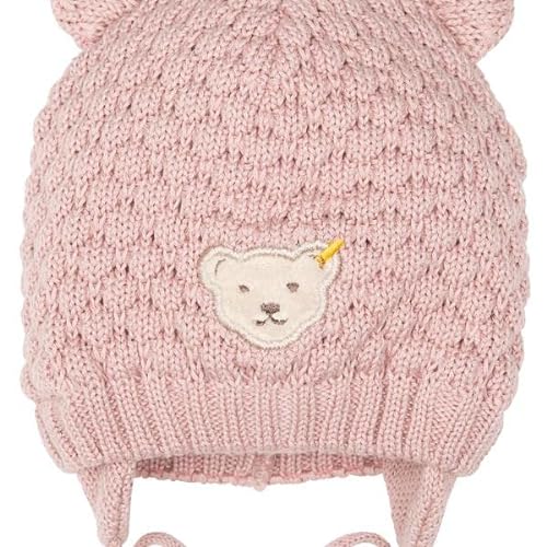 Steiff Czapka dziecięca Classic Hat, srebrna różowa, 45