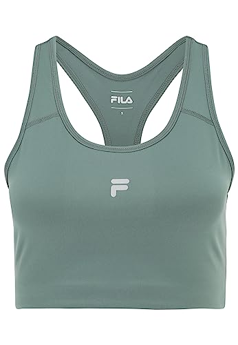 FILA Damski biustonosz sportowy Radford, Ciemny las, XS