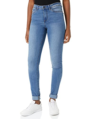 VERO MODA dżinsy damskie, niebieski (medium blue denim), L x 36L