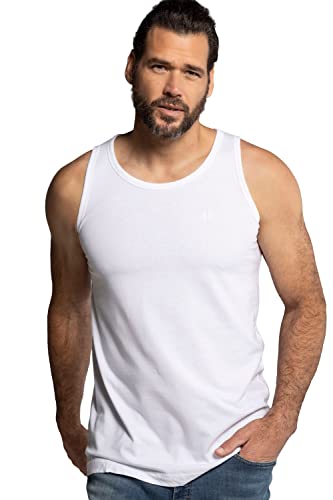 JP 1880 Męski tank top, biały (biały 20), 8XL