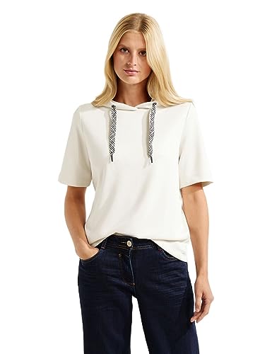 Cecil Damska bluza z kapturem, Vanilla White, S