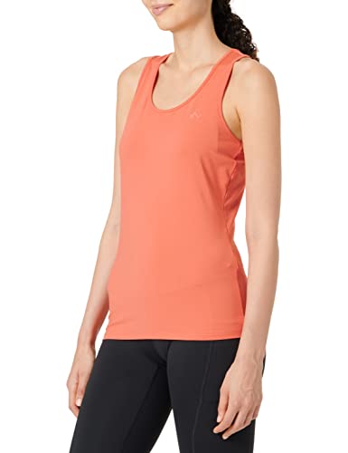 ONLY Women's ONPCLARISA SL Train Tee-NOOS Sport-Top, Spiced Coral, S, Spiced Coral, S