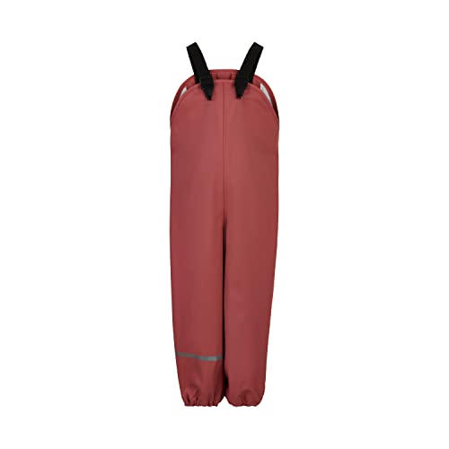 Celavi Unisex Kids Basic rain Overall-Recycle PU spodnie przeciwdeszczowe, Dusty Ceder, 140, Dusty Ceder, 140