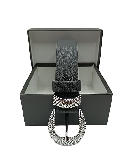 Bonateks FRGLSBELT100161 Pasek, czarny, S damski, czarny