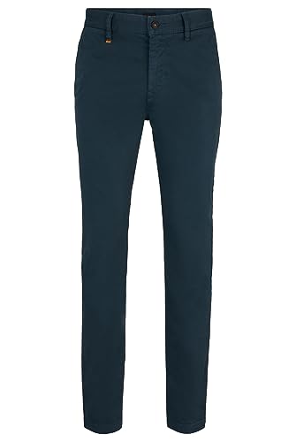 BOSS Spodnie męskie, Open Green388, 35W / 36L