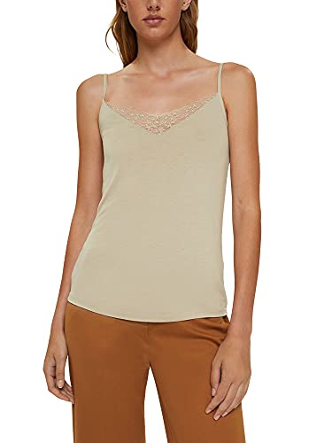 ESPRIT Collection T-shirt damski, 335/Dusty Green, XS