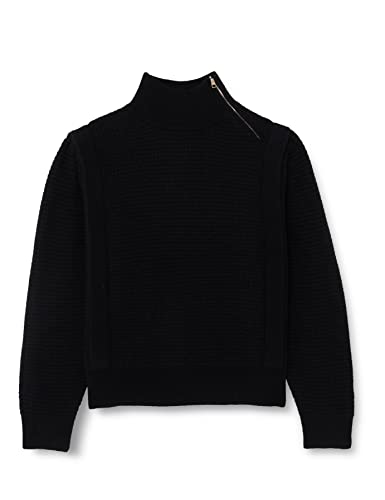 BOSS Damski sweter z dzianiny w kolorze czarnym, XS (DE)