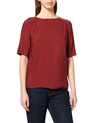 Vero Moda Koszulka damska, Brązowy (Madder Brown Madder Brown), S