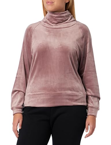 Triumph Damski sweter Cozy Comfort Welur Sweter piżama Top, Sweet Chestnut, 44