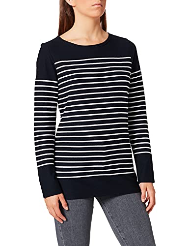 Armor Lux Arzal sweter damski, Rich Navy/biały, 40