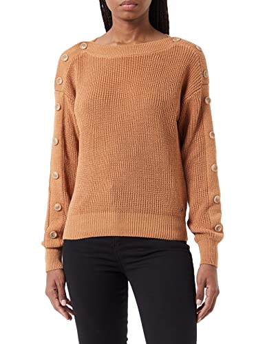 Garcia Damski sweter T20240_Ladies Pullover, Burnt Sand, S