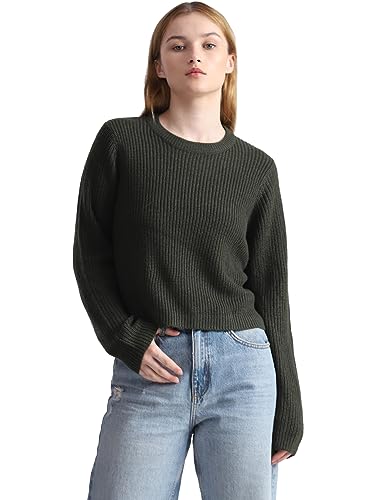 ONLY Damski sweter OnLMALAVI L/S Cropped KNT NOOS, Duffel Bag, M, Duffel Bag, M