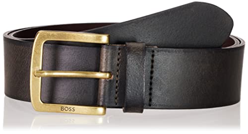 BOSS Pasek męski, Dark Brown202, 90