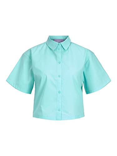 JACK & JONES Jjxx Jxmission Ss Short Shirt Sn bluza damska, Aruba Blue, L