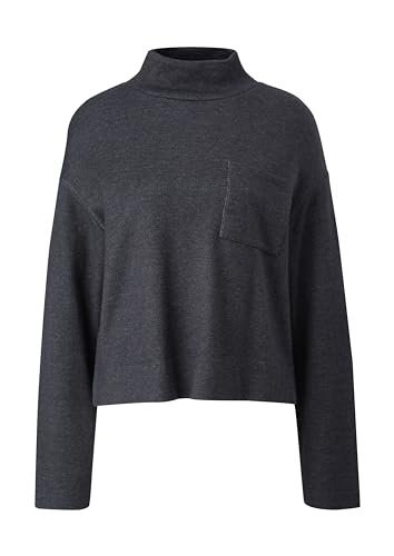 s.Oliver Sales GmbH & Co. KG/s.Oliver Damska bluza ze stójką, szary, 32