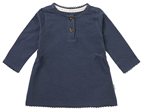 Noppies Baby Girls Dress Norlina Long Sleeve Sukienka do gry dla dzieci, Indie Ink - N043, 80