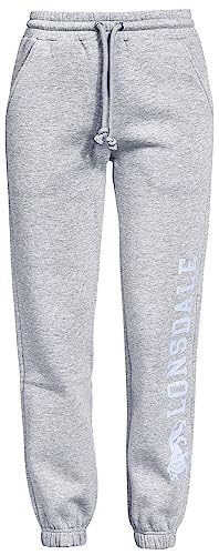 Lonsdale Damskie spodnie dresowe Pitttrail, Marl Grey Light/Pastel Blue, XS