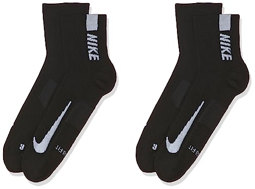 NIKE Skarpety mnożnika, czarny/biały, Small