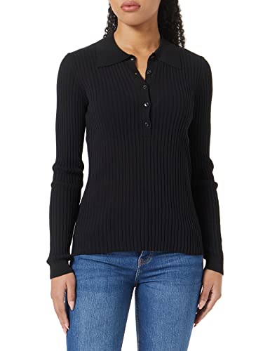Sisley Damska koszulka polo, Black 700, M