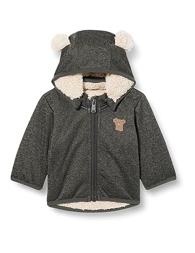 NAME IT Unisex NBNMADA08 kurtka FO kurtka, szary melanż, 74, Grey Melange, 74