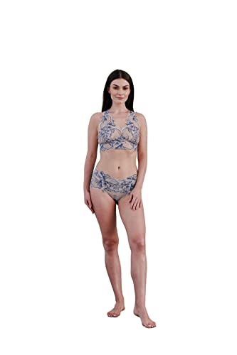 Oh!Zuza Damski biustonosz koronkowy, Ivory, XL