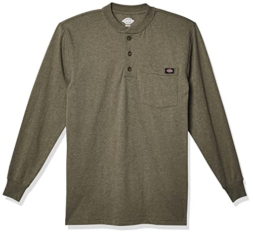 Dickies Męska koszula z długim rękawem Heavy yweight Henley