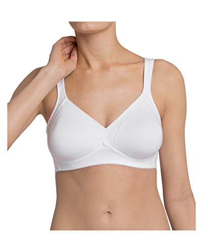 Triumph Biustonosz bawełniany Shaper na fiszbinach (Biały), biały, 80B
