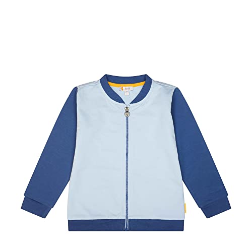 Steiff Chłopięca bluza bez kaptura, kurtka przejściowa, Cerulean, 92