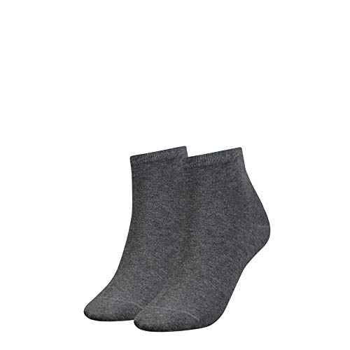 Tommy Hilfiger krótkie skarpety (zestaw 2 sztuk) damskie, Middle Grey Melange, 35-38 EU