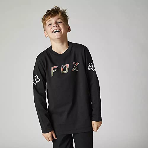 Fox Yth Bnkr Ls Tee Black