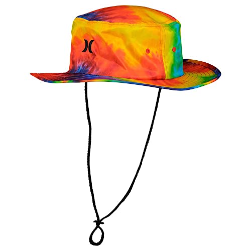 Hurley Męska czapka baseballowa M Pride Boonie z daszkiem, karminowa czerwień (Bright Crimson), L