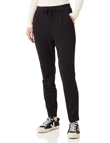 VERO MODA Damskie VMZAMIRAEVA MR luźne stringi spodnie GA NOOS, czarne, M/32, Schwarz, (M) W / 32L
