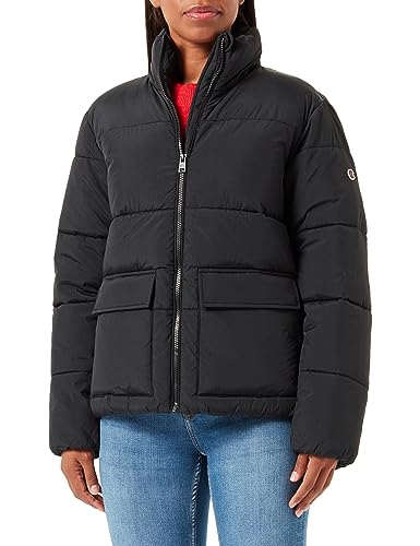 Champion Legacy Outdoor W-Crickle Nylon High-Neck Kurtka Kobiety, Czarny, S