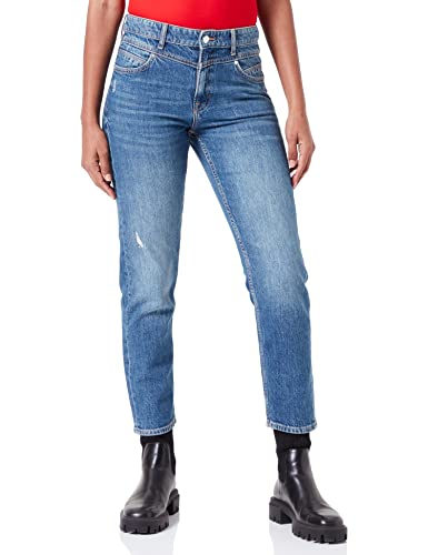 s.Oliver Damskie spodnie jeansowe, niebieski, 34