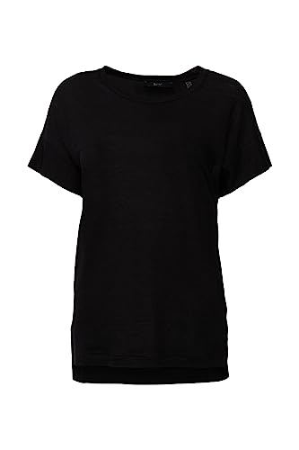 ESPRIT Collection Damska koszulka 033EO1K302, 001/BLACK, XXL, 001/Black, XXL