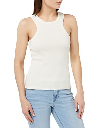 Noisy may Damski Nmmaya S/L uchwyt Neck Noos Top, Eggnog, XS