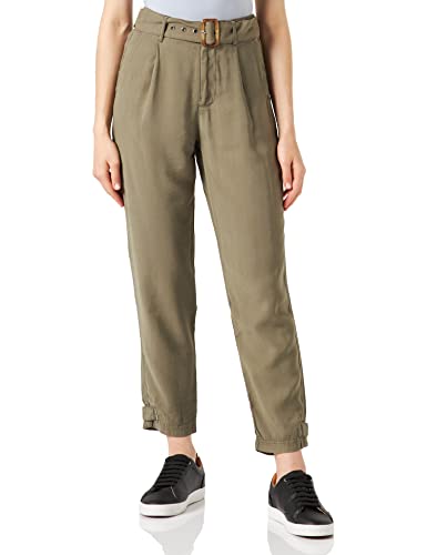Garcia Spodnie damskie, khaki-zielony (Oil Green), XL
